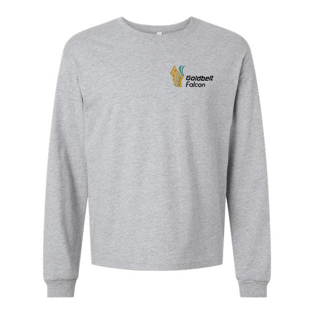 no-logo Bella+Canvas 6 oz. Heavyweight Long Sleeve Tee-Thread Logic-Thread Logic