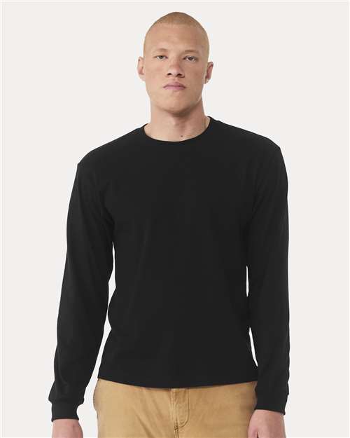 no-logo Bella+Canvas 6 oz. Heavyweight Long Sleeve Tee-Thread Logic-Thread Logic