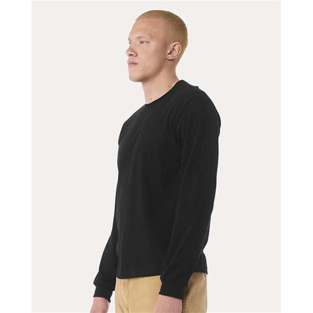 no-logo Bella+Canvas 6 oz. Heavyweight Long Sleeve Tee-Thread Logic-Thread Logic
