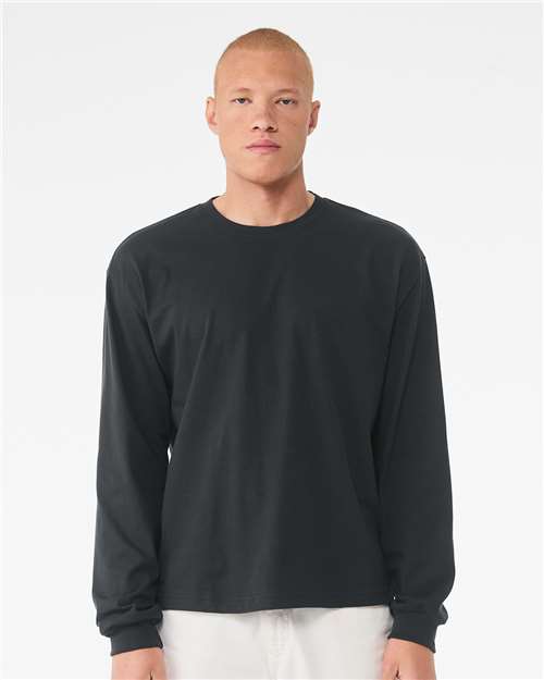 no-logo Bella+Canvas 6 oz. Heavyweight Long Sleeve Tee-Thread Logic-Thread Logic