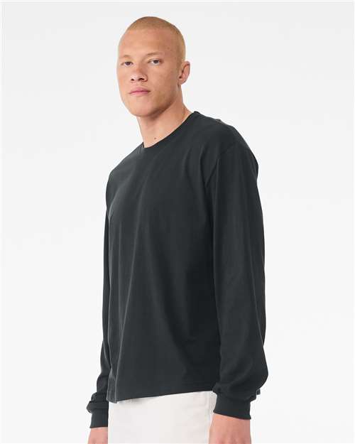 no-logo Bella+Canvas 6 oz. Heavyweight Long Sleeve Tee-Thread Logic-Thread Logic