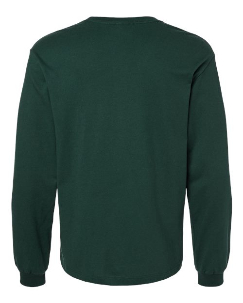 no-logo Bella+Canvas 6 oz. Heavyweight Long Sleeve Tee-Thread Logic-Thread Logic