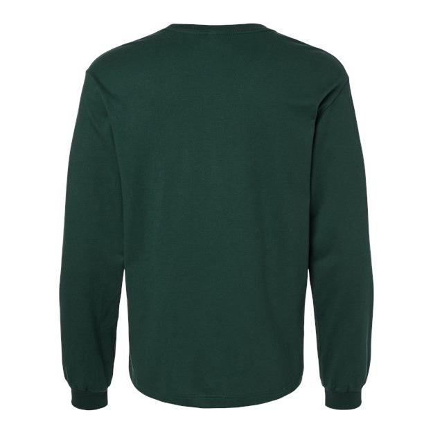 no-logo Bella+Canvas 6 oz. Heavyweight Long Sleeve Tee-Thread Logic-Thread Logic