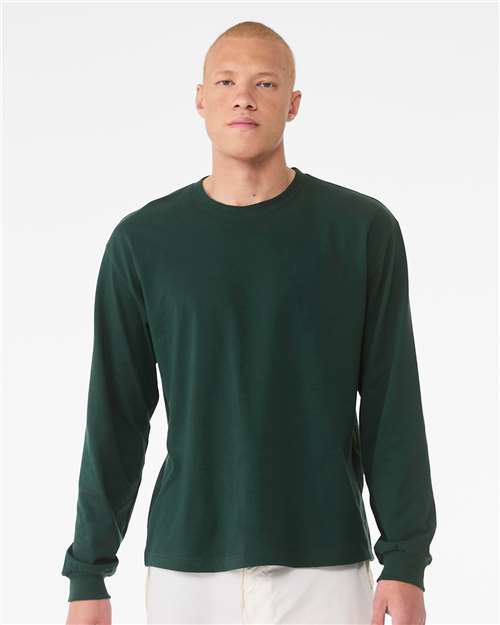 no-logo Bella+Canvas 6 oz. Heavyweight Long Sleeve Tee-Thread Logic-Thread Logic