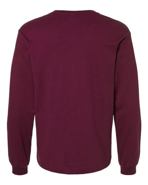 no-logo Bella+Canvas 6 oz. Heavyweight Long Sleeve Tee-Thread Logic-Thread Logic