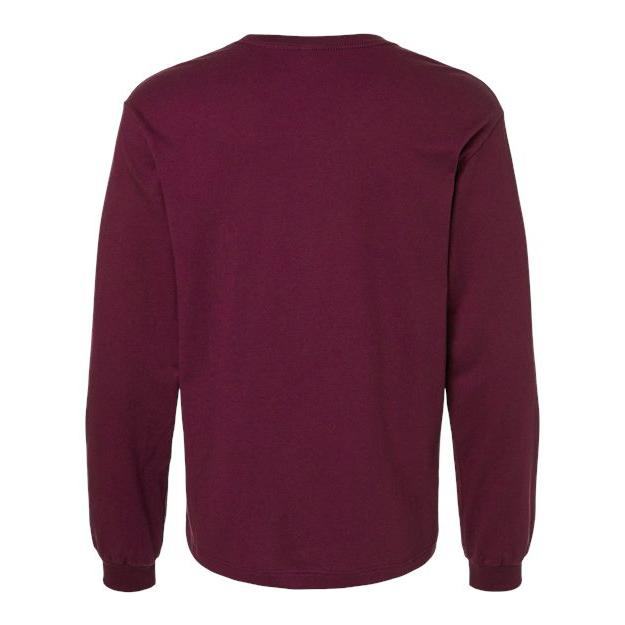 no-logo Bella+Canvas 6 oz. Heavyweight Long Sleeve Tee-Thread Logic-Thread Logic
