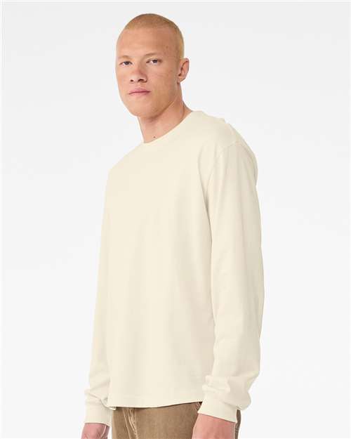 no-logo Bella+Canvas 6 oz. Heavyweight Long Sleeve Tee-Thread Logic-Thread Logic