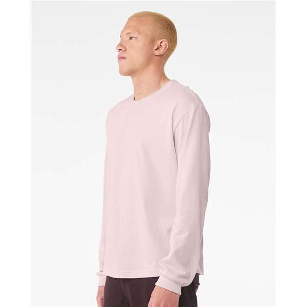 no-logo Bella+Canvas 6 oz. Heavyweight Long Sleeve Tee-Thread Logic-Thread Logic