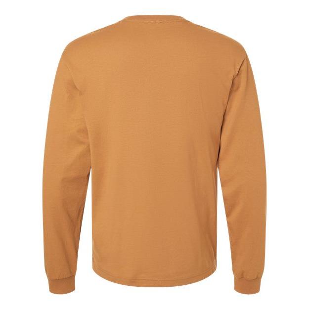 no-logo Bella+Canvas 6 oz. Heavyweight Long Sleeve Tee-Thread Logic-Thread Logic