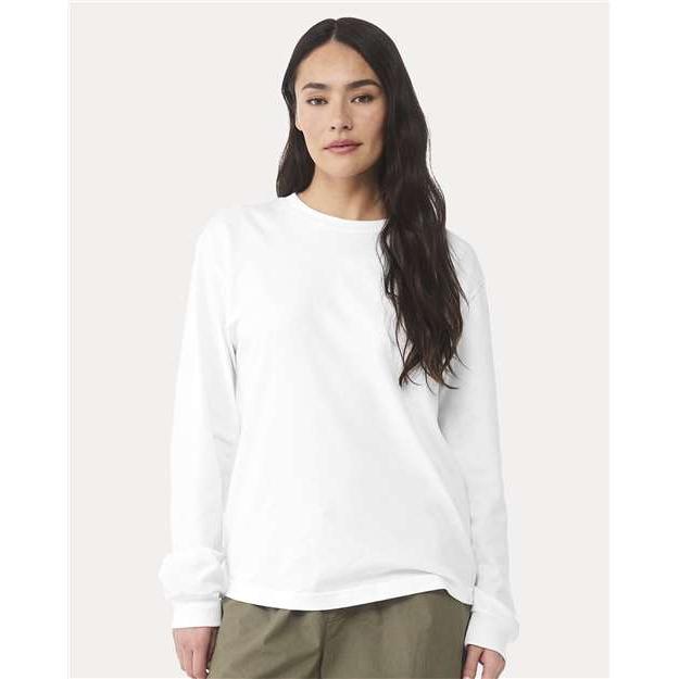 no-logo Bella+Canvas 6 oz. Heavyweight Long Sleeve Tee-Thread Logic-Thread Logic