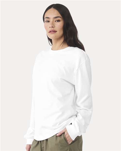 no-logo Bella+Canvas 6 oz. Heavyweight Long Sleeve Tee-Thread Logic-Thread Logic