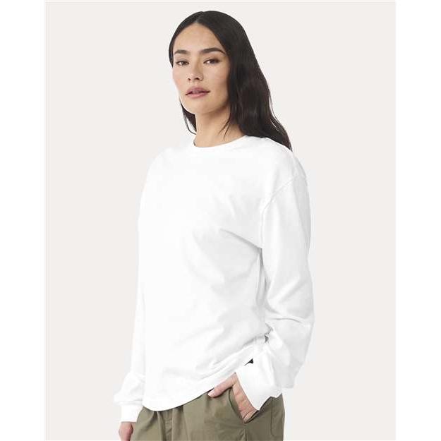 no-logo Bella+Canvas 6 oz. Heavyweight Long Sleeve Tee-Thread Logic-Thread Logic