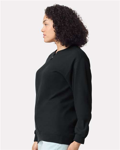 no-logo Gildan Softstyle Midweight 1/4 Zip Sweatshirt-Thread Logic-Thread Logic