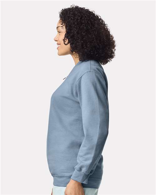 no-logo Gildan Softstyle Midweight 1/4 Zip Sweatshirt-Thread Logic-Thread Logic