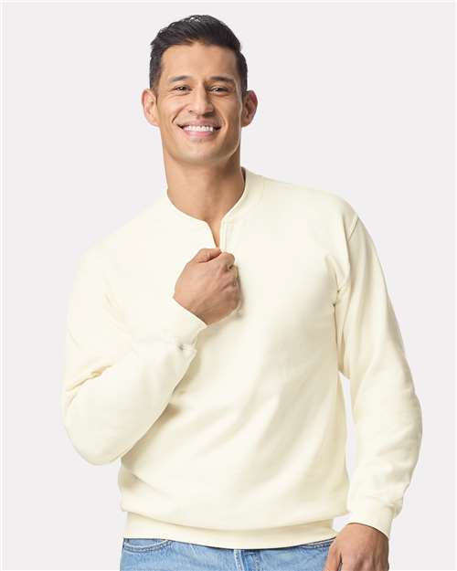 no-logo Gildan Softstyle Midweight 1/4 Zip Sweatshirt-Thread Logic-Thread Logic