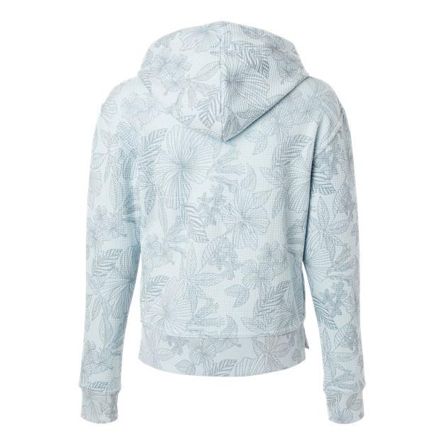 no-logo MV Sport Ladies Maddie Floral Print Hooded Sweatshirt-Thread Logic-Thread Logic