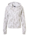 MV Sport Ladies Maddie Floral Print Hooded Sweatshirt