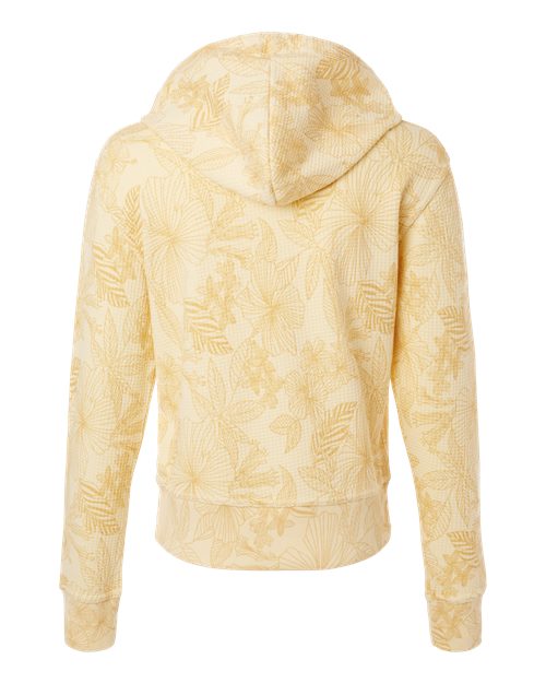 no-logo MV Sport Ladies Maddie Floral Print Hooded Sweatshirt-Thread Logic-Thread Logic