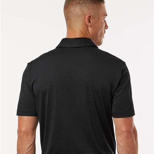 no-logo Adidas Textured Stripe Polo-Adidas-Thread Logic