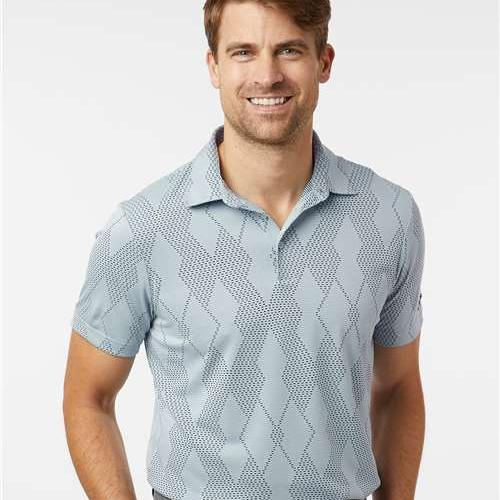 no-logo Adidas Ultimate365 Textured Polo-Adidas-Thread Logic