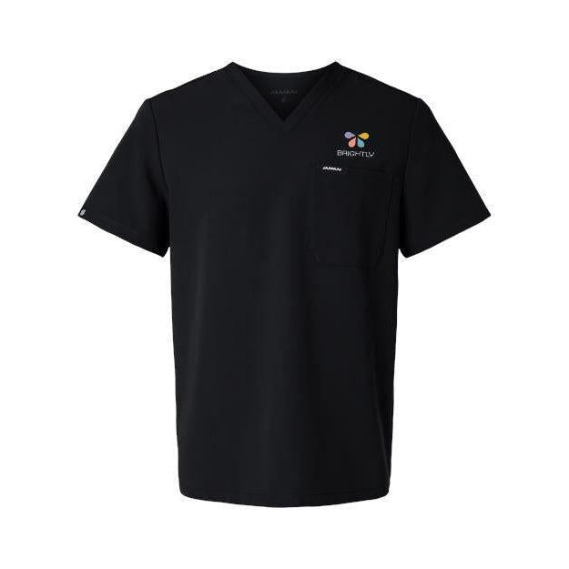 no-logo Jaanuu Holmes Everyday 1-Pocket Scrub V-Neck Top-Thread Logic-Thread Logic