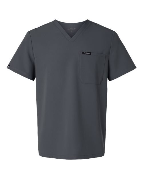 Jaanuu Holmes Everyday 1-Pocket Scrub V-Neck Top