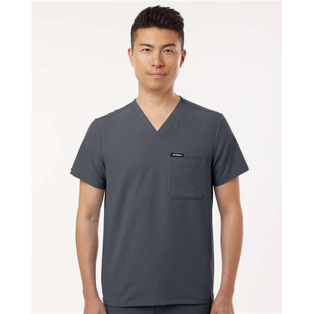 no-logo Jaanuu Holmes Everyday 1-Pocket Scrub V-Neck Top-Thread Logic-Thread Logic