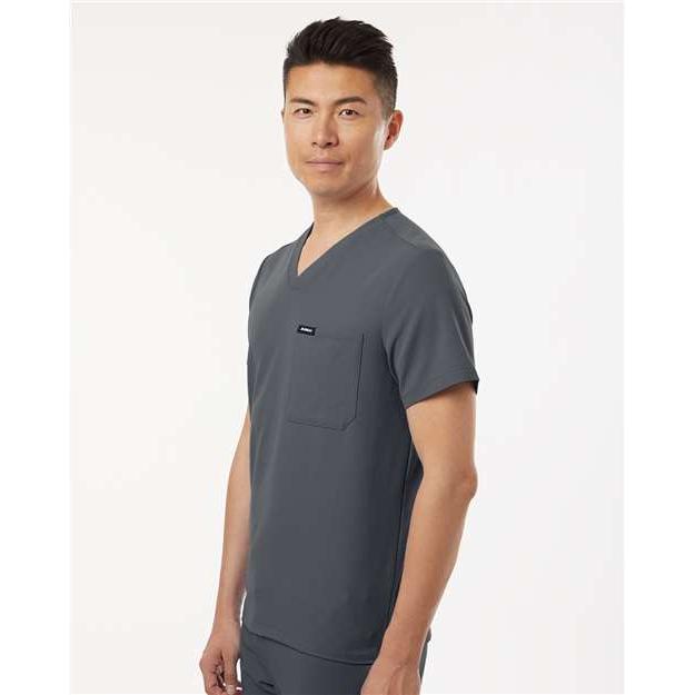 no-logo Jaanuu Holmes Everyday 1-Pocket Scrub V-Neck Top-Thread Logic-Thread Logic
