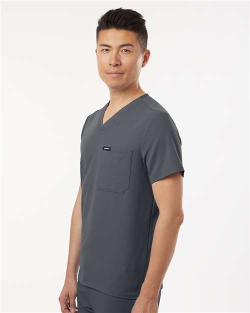 no-logo Jaanuu Holmes Everyday 1-Pocket Scrub V-Neck Top-Thread Logic-Thread Logic