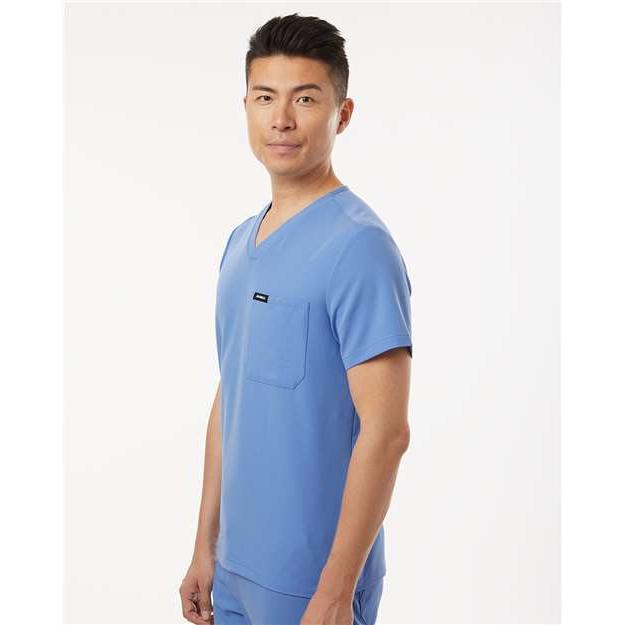 no-logo Jaanuu Holmes Everyday 1-Pocket Scrub V-Neck Top-Thread Logic-Thread Logic