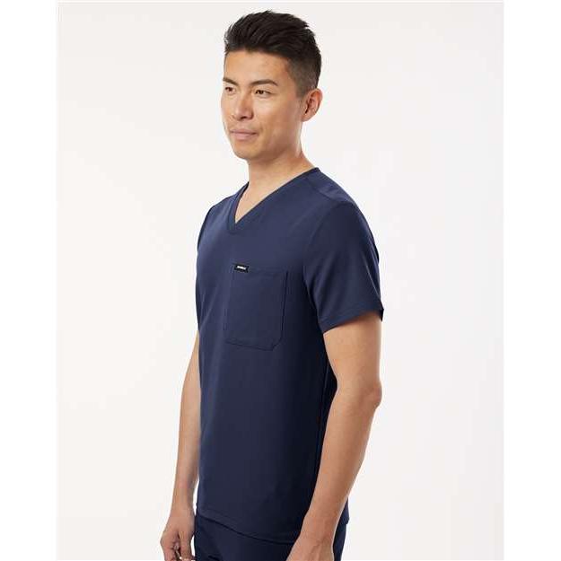 no-logo Jaanuu Holmes Everyday 1-Pocket Scrub V-Neck Top-Thread Logic-Thread Logic