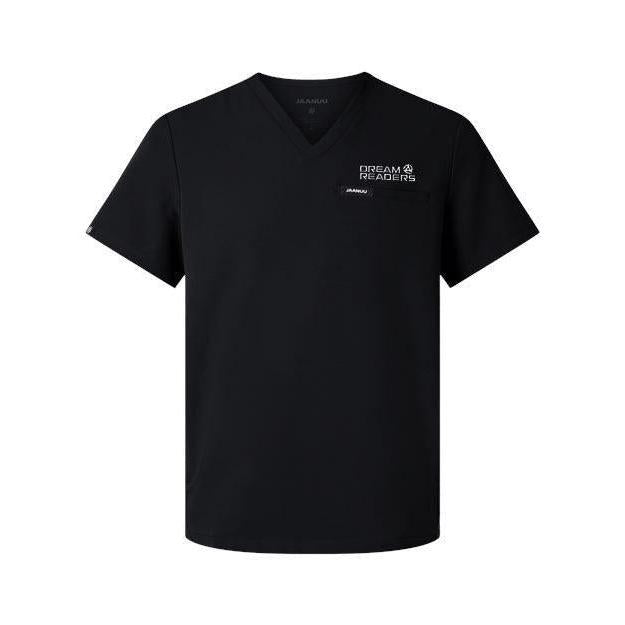 no-logo Jaanuu Platt 3-Pocket Scrub V-Neck Top-Thread Logic-Thread Logic
