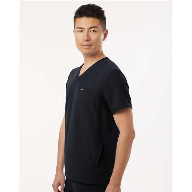 no-logo Jaanuu Platt 3-Pocket Scrub V-Neck Top-Thread Logic-Thread Logic
