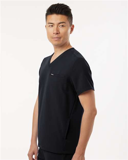 no-logo Jaanuu Platt 3-Pocket Scrub V-Neck Top-Thread Logic-Thread Logic