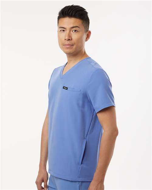 no-logo Jaanuu Platt 3-Pocket Scrub V-Neck Top-Thread Logic-Thread Logic