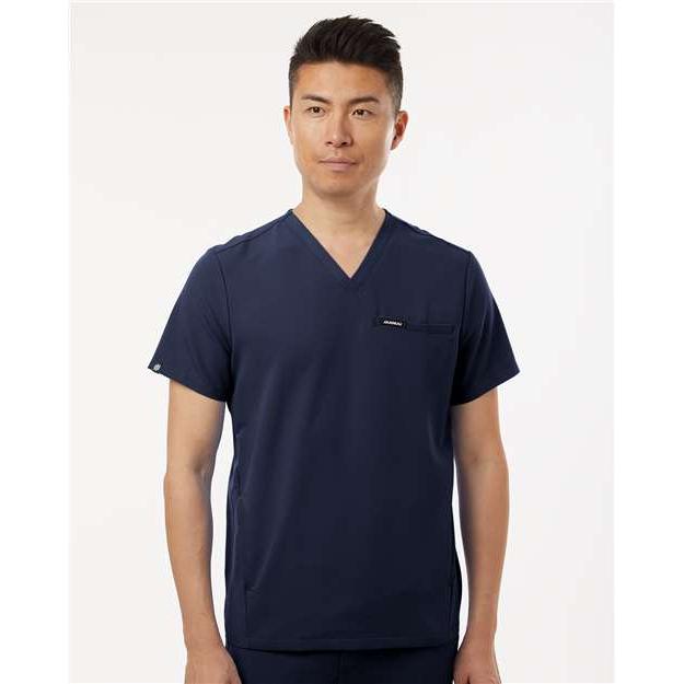 no-logo Jaanuu Platt 3-Pocket Scrub V-Neck Top-Thread Logic-Thread Logic
