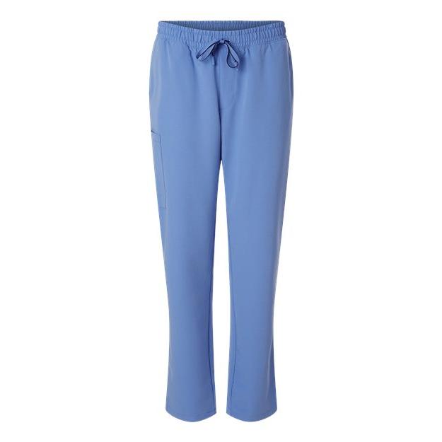no-logo Jaanuu Rhodes Everyday Straight-Leg Scrub Pants (SOLD BLANK)-Jaanuu-Ceil Blue-XS-Thread Logic