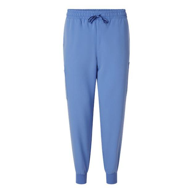 no-logo Jaanuu Osmo 8-Pocket Scrub Joggers (SOLD BLANK)-Jaanuu-Ceil Blue-XS-Thread Logic
