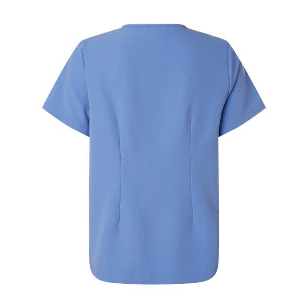 no-logo Jaanuu Ladies Rhena Essential 1-Pocket Scrub V-Neck Top-Thread Logic-Thread Logic
