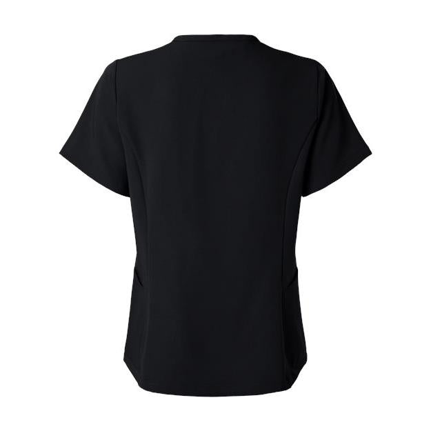 no-logo Jaanuu Ladies Calix Fit & Flare Scrub V-Neck Top-Thread Logic-Thread Logic