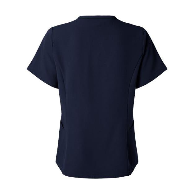 no-logo Jaanuu Ladies Calix Fit & Flare Scrub V-Neck Top-Thread Logic-Thread Logic