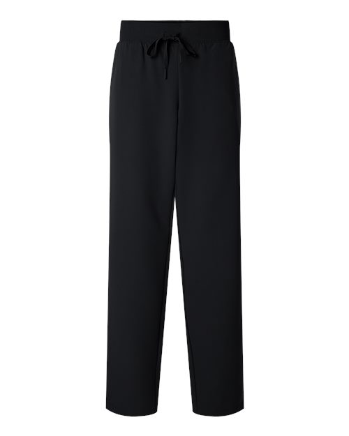 no-logo Jaanuu Ladies Xenos Essential Knit-Waist Scrub Pants (SOLD BLANK)-Jaanuu-Black-XS-Thread Logic