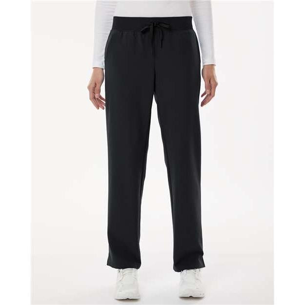 no-logo Jaanuu Ladies Xenos Essential Knit-Waist Scrub Pants (SOLD BLANK)-Jaanuu-Thread Logic