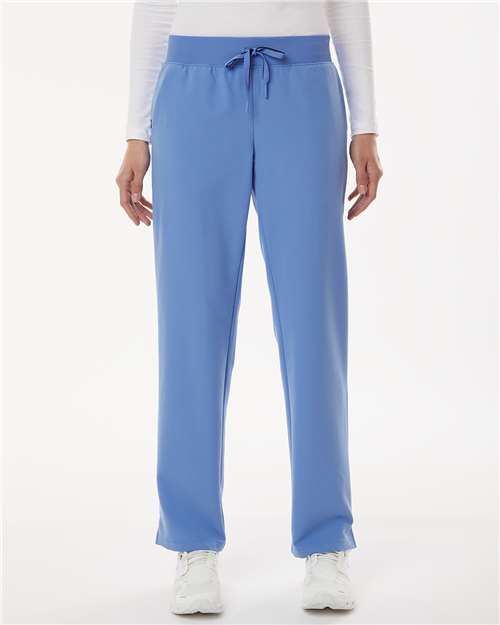 no-logo Jaanuu Ladies Xenos Essential Knit-Waist Scrub Pants (SOLD BLANK)-Jaanuu-Thread Logic