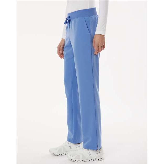 no-logo Jaanuu Ladies Xenos Essential Knit-Waist Scrub Pants (SOLD BLANK)-Jaanuu-Thread Logic