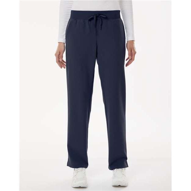 no-logo Jaanuu Ladies Xenos Essential Knit-Waist Scrub Pants (SOLD BLANK)-Jaanuu-Thread Logic