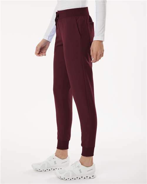 no-logo Jaanuu Ladies Silex Knit-Waist Scrub Joggers (SOLD BLANK)-Jaanuu-Thread Logic