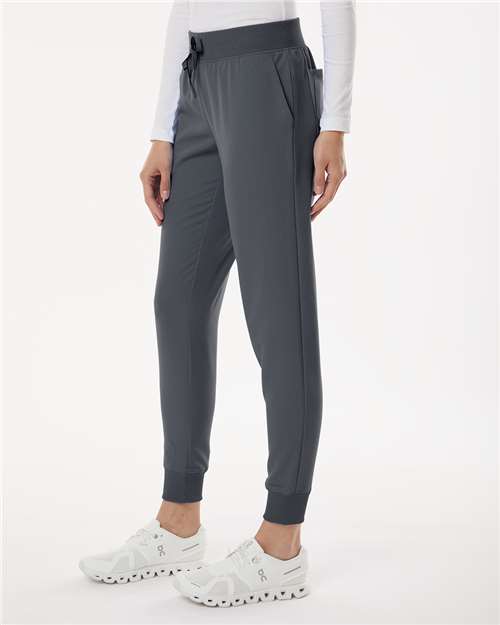 no-logo Jaanuu Ladies Silex Knit-Waist Scrub Joggers (SOLD BLANK)-Jaanuu-Thread Logic