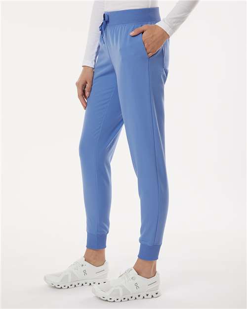 no-logo Jaanuu Ladies Silex Knit-Waist Scrub Joggers (SOLD BLANK)-Jaanuu-Thread Logic