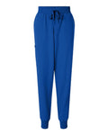 no-logo Jaanuu Ladies Silex Knit-Waist Scrub Joggers (SOLD BLANK)-Jaanuu-Royal Blue-XS-Thread Logic